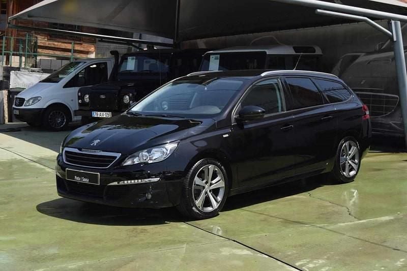 Preto Usado 2016 Peugeot 308 Carrinha | € 12.500 (Bom preço) - Imagem 1/4