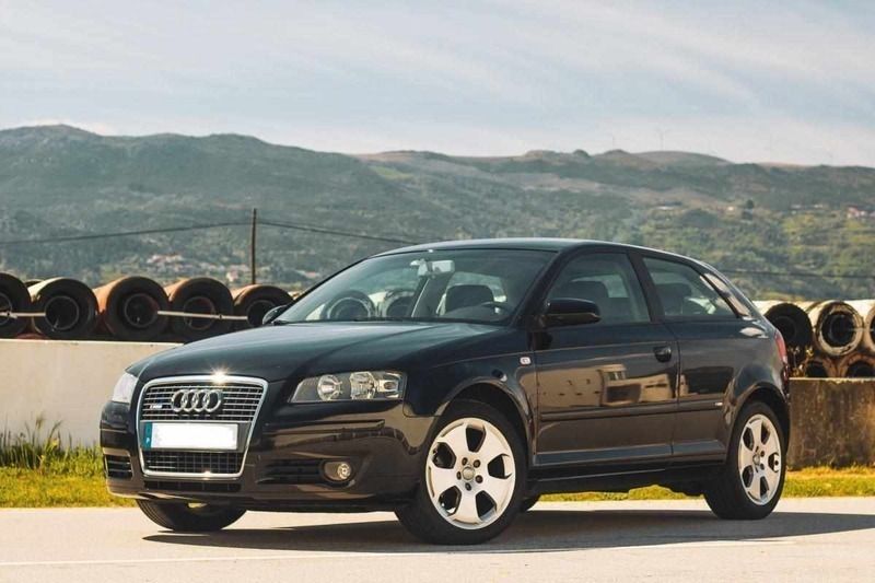 Preto Usado 2008 Audi A3 Design Citadino | € 8.990 (Preço justo) - Imagem 1/4
