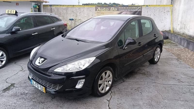 Preto Usado 2008 Peugeot 308 | € 7.550 (Preço justo) - Imagem 1/4