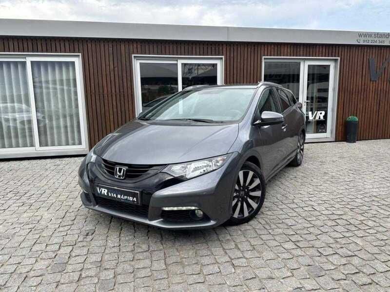 Cinzento Usado 2014 Honda Civic Sport Carrinha | € 12.990 (Preço justo) - Imagem 1/4