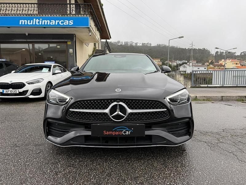 Usado Mercedes C300 AMG line 265 HP (194 kW) 2023 Cinza Sedan