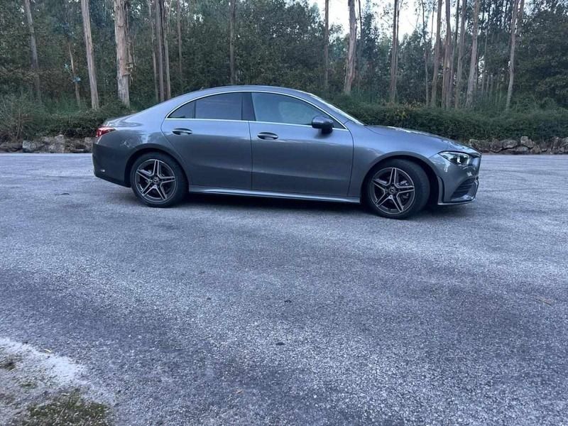Usado Mercedes CLA180 AMG line 116 HP (85 kW) 2021 Cinzento Sedan