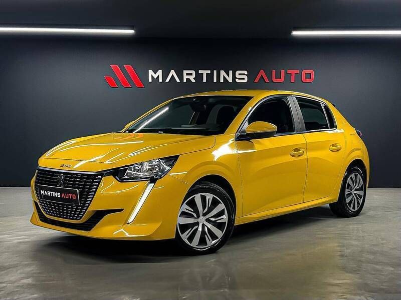 Amarelo Usado 2020 Peugeot 208 Active Citadino | € 13.990 (Preço justo) - Imagem 1/4
