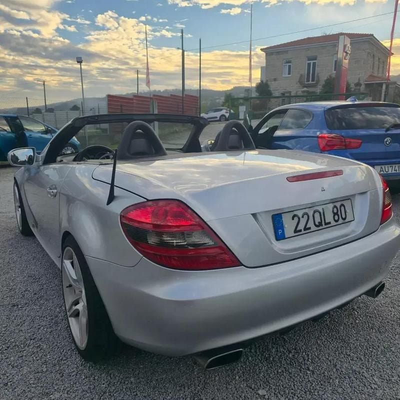 Usado Mercedes SLK200 183 HP (134 kW) 2008 Cinza Cabrios