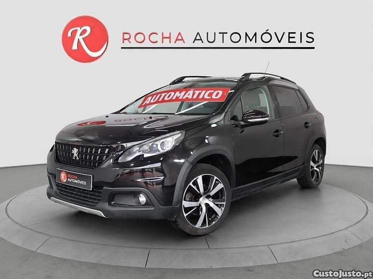 Usado Peugeot 2008 Crossway 110 HP (80 kW) 2017 Preto SUV