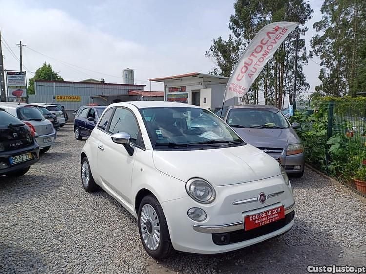 Branco Usado 2008 Fiat 500 | € 5.799 (Preço justo) - Imagem 1/1