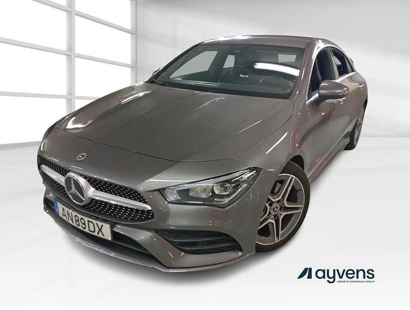 Cinza Usado 2021 Mercedes CLA200 AMG line Sedan | € 36.600 (Preço justo) - Imagem 1/4