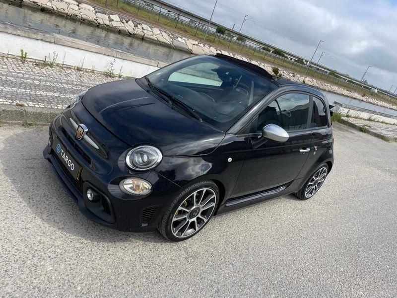 Preto Usado 2017 Abarth 595C Turismo Cabrios | € 18.900 - Imagem 1/4