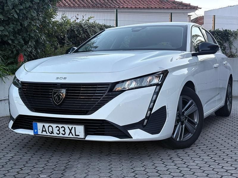 Branco Usado 2022 Peugeot 308 Active | € 17.450 (Super Preço) - Imagem 1/4