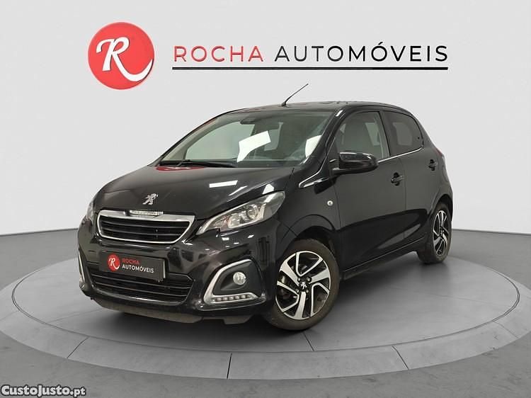Preto Usado 2018 Peugeot 108 Active Citadino | € 9.999 (Preço justo) - Imagem 1/1