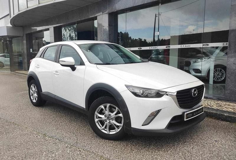 Branco Usado 2018 Mazda CX-3 Evolve SUV | € 15.450 (Preço elevado) - Imagem 1/4