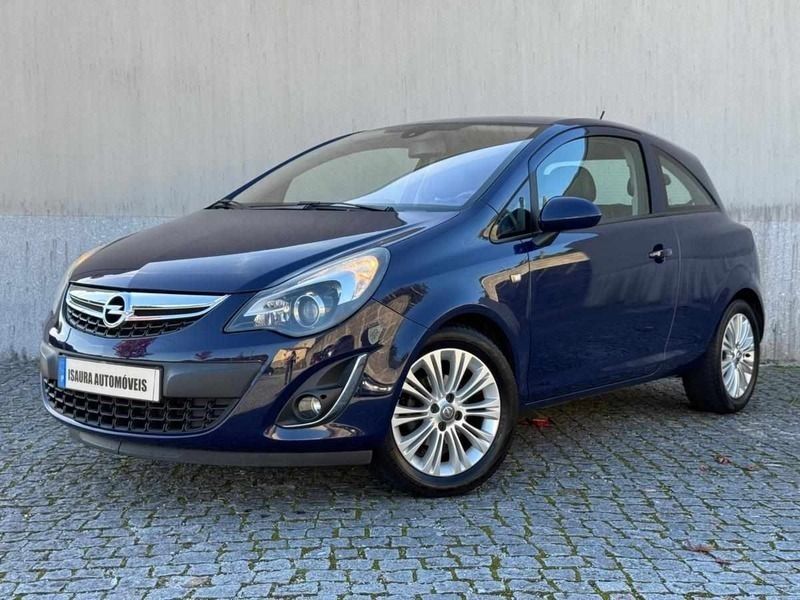 Azul Usado 2012 Opel Corsa Citadino | € 5.990 (Bom preço) - Imagem 1/4