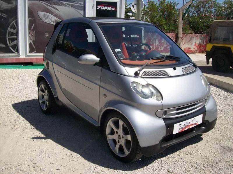 Usado Smart ForTwo Cabrio 41 HP (30 kW) 2003 Cinzento Cabrios