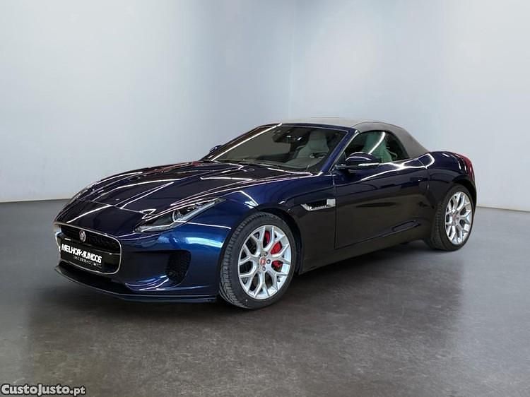 Azul Usado 2018 Jaguar F-Type Coupé | € 47.900 (Bom preço) - Imagem 1/1