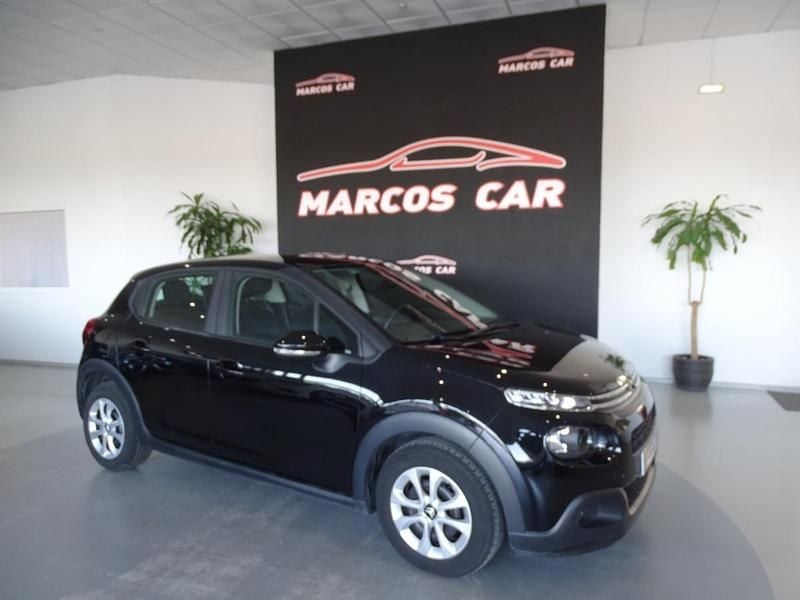 Usado Citroën C3 Seduction 75 HP (55 kW) 2017 Preto (metalizado) Citadino
