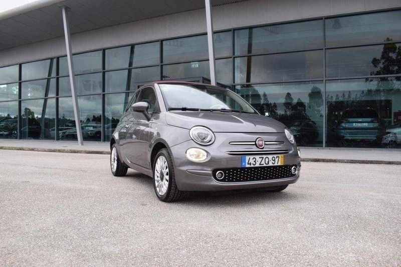 Usado Fiat 500C Lounge 69 HP (50 kW) 2019 Cinzento Cabrios