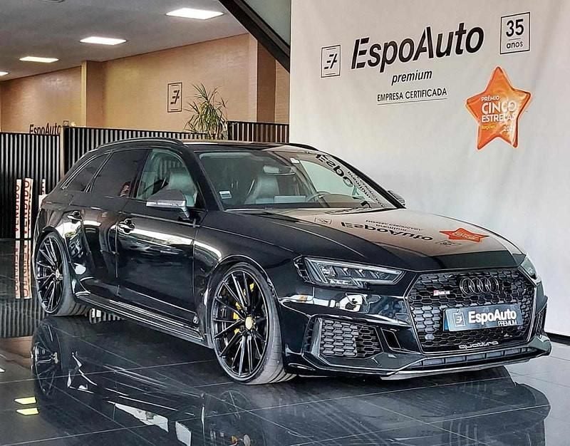 Preto Usado 2018 Audi RS6 Carrinha | € 64.900 - Imagem 1/4