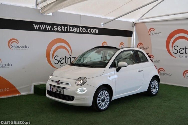 Branco Usado 2018 Fiat 500C Lounge Cabrios | € 12.750 (Preço justo) - Imagem 1/1