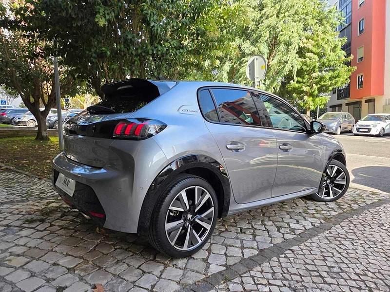 Usado Peugeot 208 GT-line 101 HP (74 kW) 2020 Cinza Citadino
