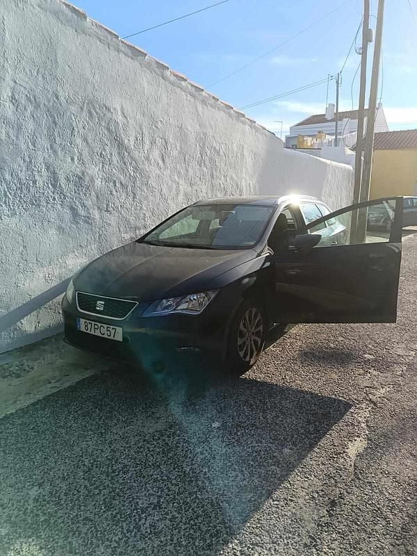 Preto Usado 2014 Seat Leon Ecomotive Carrinha | € 8.000 (Preço justo) - Imagem 1/4