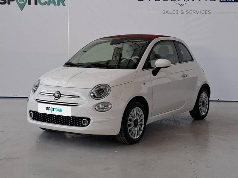 Branco Usado 2018 Fiat 500C Lounge Cabrios | € 14.900 (Preço elevado) - Imagem 1/4