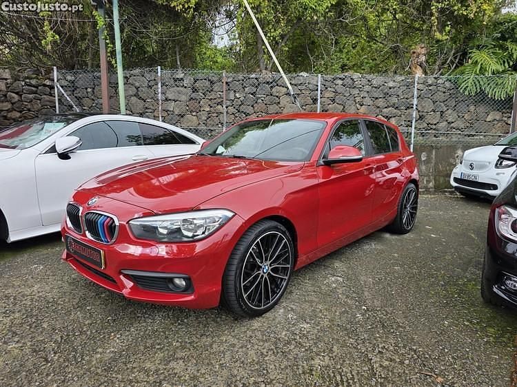 Vermelho Usado 2016 BMW 116 Efficient Dynamics Citadino | € 14.900 (Preço justo) - Imagem 1/1