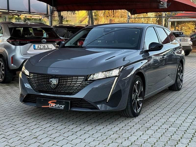 Cinza Usado 2024 Peugeot 308 Allure Carrinha | € 25.950 (Bom preço) - Imagem 1/4