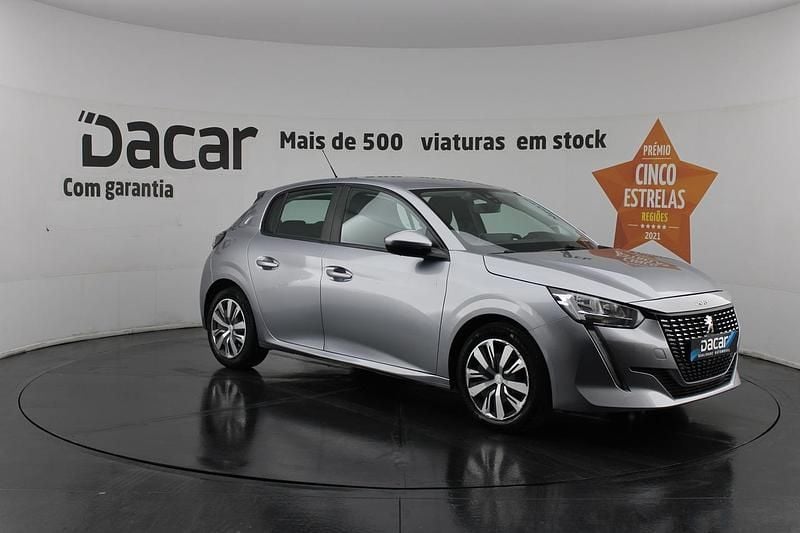 Cinzento Usado 2020 Peugeot 208 Active Citadino | € 11.599 (Preço justo) - Imagem 1/4