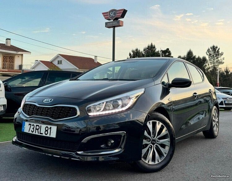 Preto Usado 2016 Kia Ceed LX Citadino | € 9.950 (Super Preço) - Imagem 1/1