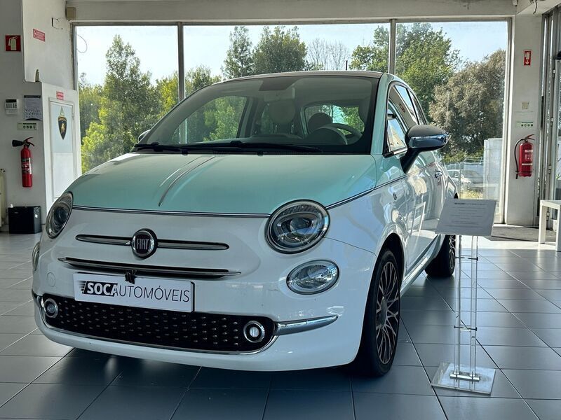 Branco Usado 2019 Fiat 500 Collezione Citadino | € 12.790 (Preço justo) - Imagem 1/4