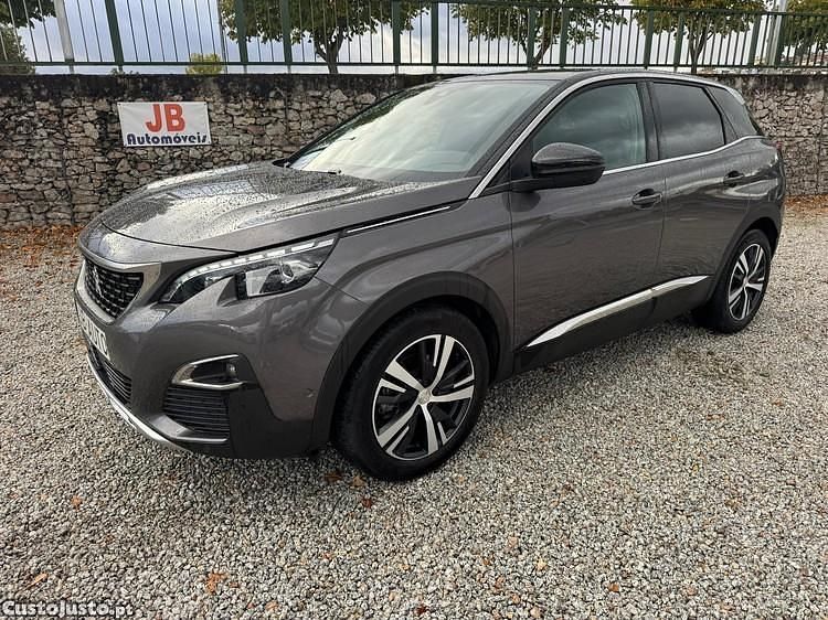 Cinza Usado 2017 Peugeot 3008 GT-line SUV | € 18.950 (Preço justo) - Imagem 1/1