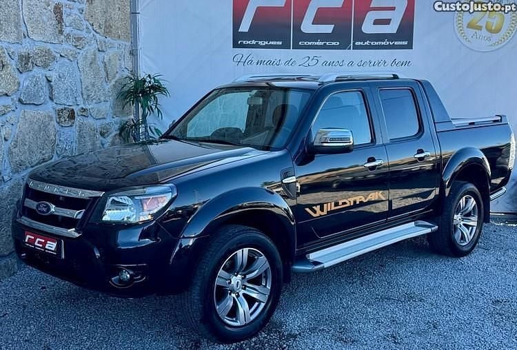 Preto Usado 2009 Ford Ranger Wildtrack Pickup | € 22.990 - Imagem 1/1