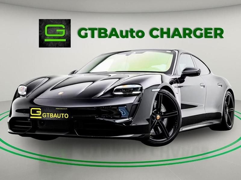 Usado Porsche Taycan 500 kW (680 HP) 2021 Preto