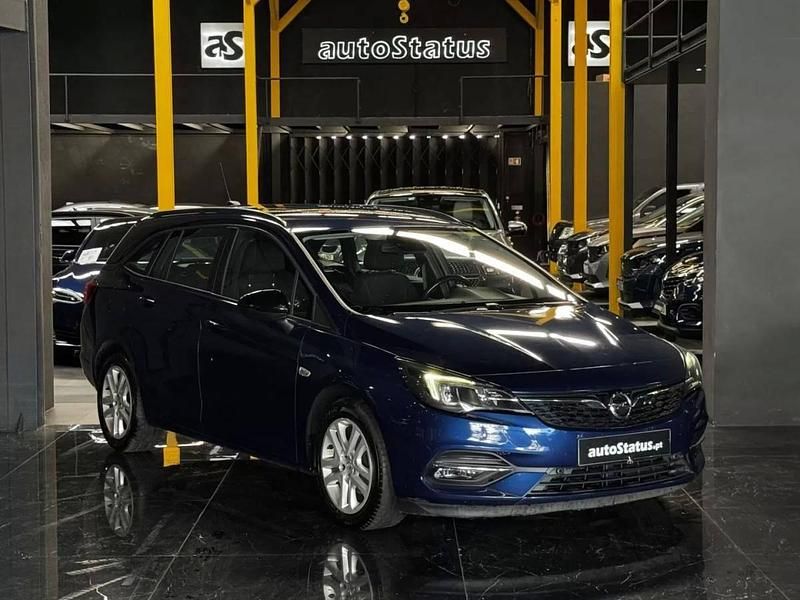 Azul Usado 2021 Opel Astra Business Edition Carrinha | € 13.990 (Caro) - Imagem 1/4