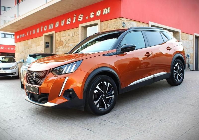 Laranja Usado 2020 Peugeot e-2008 GT-line SUV | € 19.750 (Bom preço) - Imagem 1/4