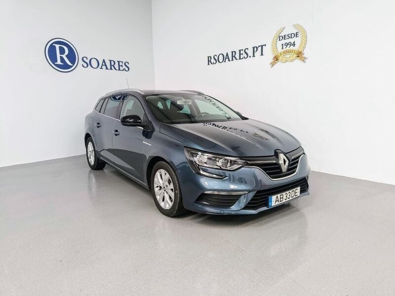 Cinza Usado 2020 Renault Mégane GrandTour LIMITED Carrinha | € 18.900 (Preço elevado) - Imagem 1/4