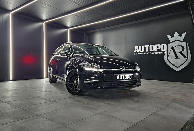 Preto Usado 2019 VW Golf VII Trendline Carrinha | € 14.900 (Preço justo) - Imagem 1/4