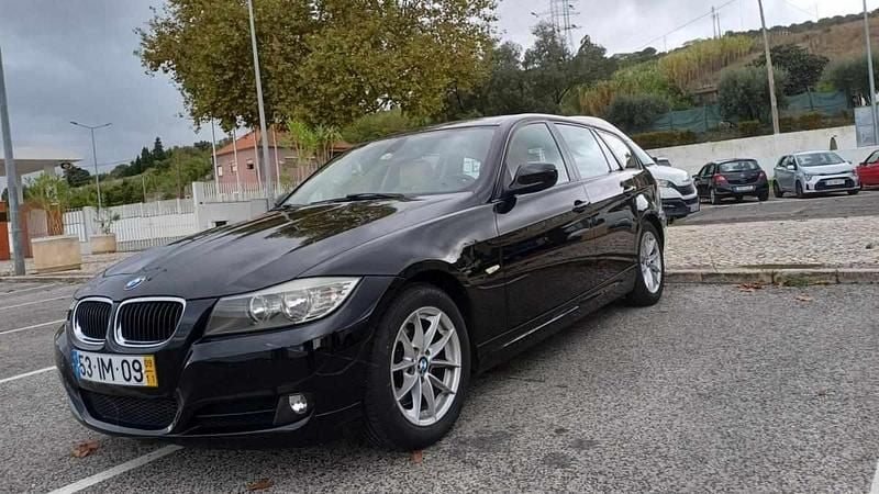 Preto Usado 2009 BMW 318 Carrinha | € 9.350 (Bom preço) - Imagem 1/4