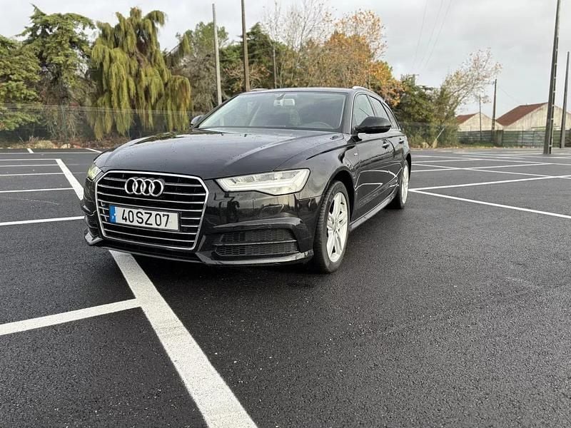 Usado Audi A6 S-Line 190 HP (139 kW) 2017 Preto Carrinha