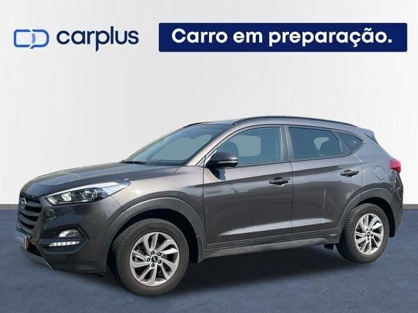 Cinza Usado 2018 Hyundai Tucson Premium SUV | € 20.500 (Preço justo) - Imagem 1/3