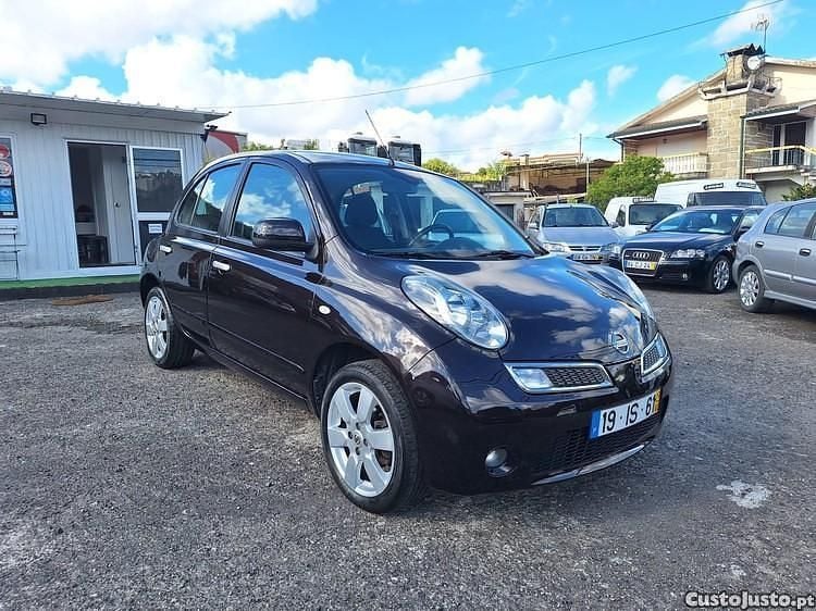 Preto Usado 2010 Nissan Micra Acenta+ Citadino | € 5.500 (Preço justo) - Imagem 1/1