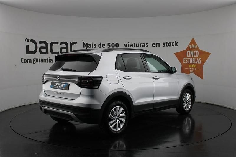 Usado VW T-Cross Life 95 HP (69 kW) 2022 Cinzento SUV
