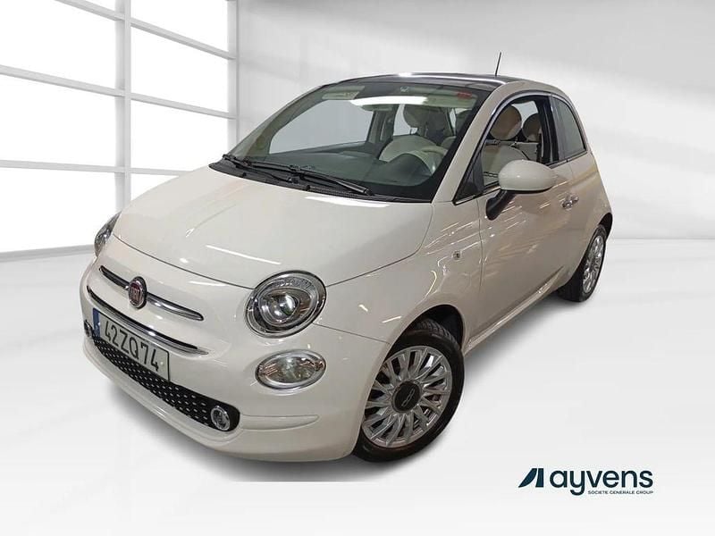 Branco Usado 2019 Fiat 500 Lounge Citadino | € 12.800 (Preço justo) - Imagem 1/4