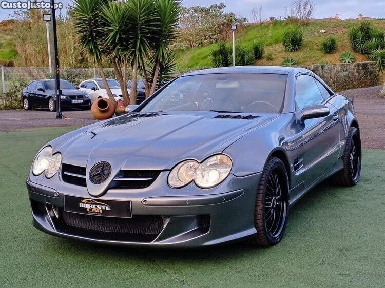 Cinza Usado 2003 Mercedes SL350 Coupé | € 19.999 - Imagem 1/1