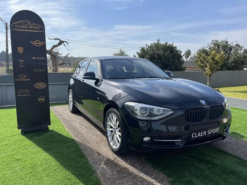 Preto Usado 2015 BMW 116 Efficient Dynamics Citadino | € 12.900 (Preço elevado) - Imagem 1/4