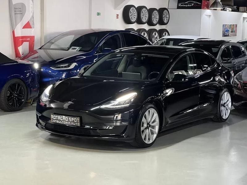 Preto Usado 2019 Tesla Model 3 Long Range Sedan | € 26.990 (Preço justo) - Imagem 1/4