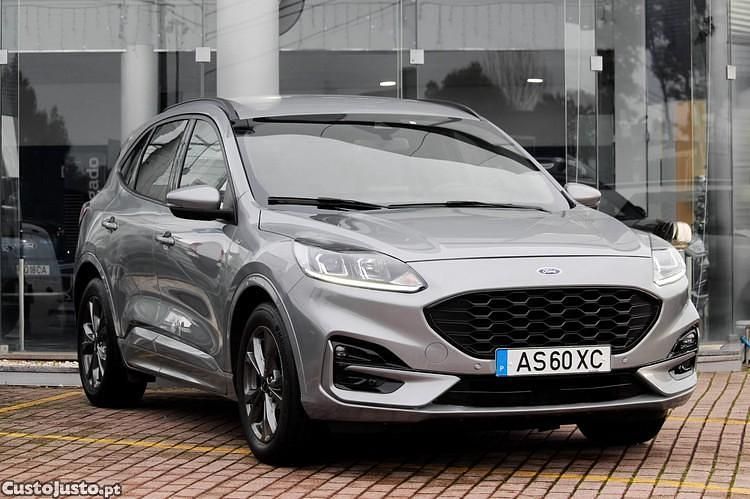 Cinza Usado 2022 Ford Kuga ST-Line SUV | € 19.990 (Preço elevado) - Imagem 1/1