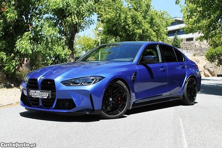 Azul Usado 2021 BMW M3 Competition Edition Sedan | € 113.000 (Preço justo) - Imagem 1/1
