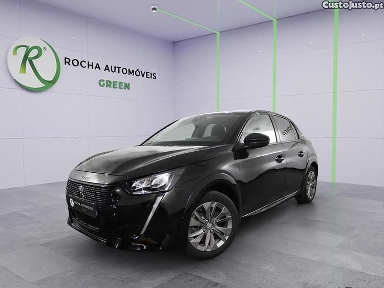Preto Usado 2022 Peugeot e-208 Active Citadino | € 20.499 (Preço elevado) - Imagem 1/1