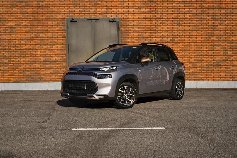 Cinza Usado 2022 Citroën C3 Aircross PureTech SUV | € 14.000 (Preço justo) - Imagem 1/4